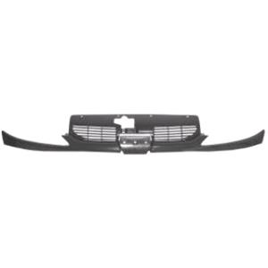 Grilles, Peugeot 206 1999 2007 Grille, Complete, 