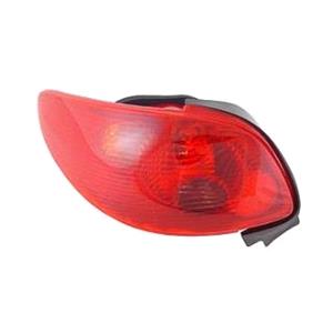 Lights, Left Rear Lamp (Coupe Cabriolet, Original Equipment) for Peugeot 206 CC 2003 2007, 