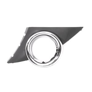 Lights, PEUgeot 207 2006  Front Fog Lamp Bezel (Passengers Side), With Chrome Frame, For Sport Type Bumpers Only Date Limitation  >08/009, 