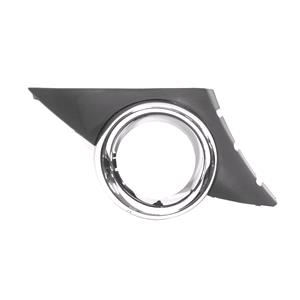 Lights, PEUgeot 207 2006  Front Fog Lamp Bezel (Drivers Side), With Chrome Frame, For Sport Type Bumpers Only Date Limitation  >08/009, 