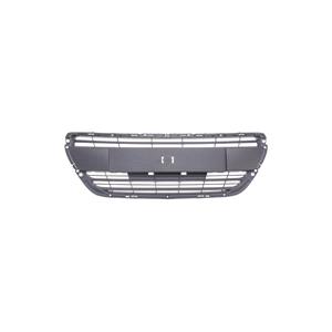 Grilles, Peugeot 208 2015 Onwards Grille, Matte Black, With Holes For Chrome Trim, TuV Approved, 