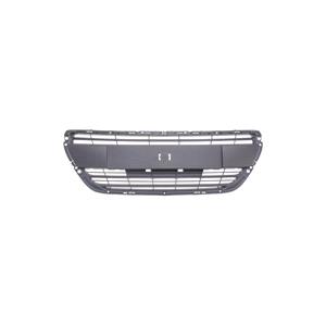 Grilles, Peugeot 208 2015 2019 Grille, Matte Black, With Holes For Chrome Trim, TuV Approved, 