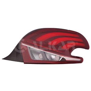 Lights, Right Rear Lamp (LED / Halogen, Supplied Without Bulbholder) for Peugeot 208 2015 on, 