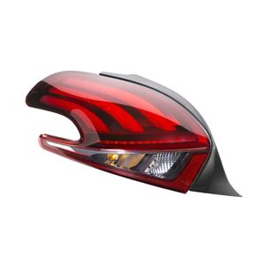 Lights, Left Rear Lamp (LED / Halogen, Hatchback Models, Supplied With Bulbholder, Original Equipment) for Peugeot 208 2015 to 2019, 