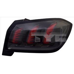 Lights, Right Rear Lamp (LED Type, Original Equipment) for Peugeot 208 II 2019 to 2023, 