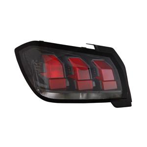 Lights, Left Rear Lamp (Standard Bulb Type, Supplied Without Bulbholder) for Peugeot 208 II 2019 Onwards, 