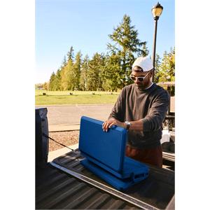 Coleman Snap N Go 35QT Blue Saphire Collapsible Cooler Box - 2 Days Ice Retention