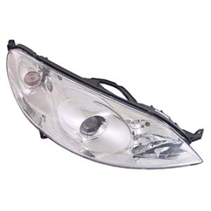 Lights, Right Headlamp for Peugeot 407 Station Wagon 2004 2011, 