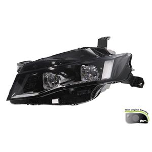Lights, Left Headlamp (Full LED, Supplied Without Control Modules, Original Equipment) for Peugeot 508 SW II 2019 to 2023, 