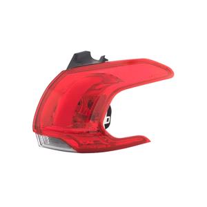 Lights, Right Rear Lamp (Outer, On Quarter Panel, LED / Halogen, Supplied With Bulbholder, Original Equipment) for Peugeot 2008 2013 to 2016, 