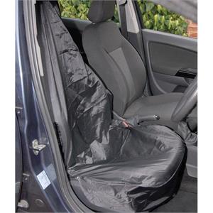 Protective Covers, Draper 22596 Side Airbag Compatible Polyester Front Seat Cover, Draper