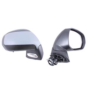 Right Wing Mirror (electric, heated, primed cover) for Peugeot 3008, 2009 Onwards