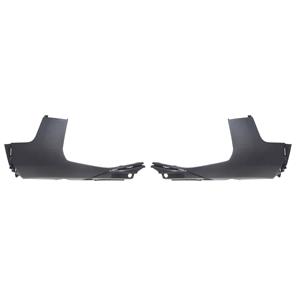 Grilles, Peugeot 5008 II Van 2016 Onwards Front Lower Spoiler Set, RH and LH Supplied, Without Holes For Parking Sensors, 