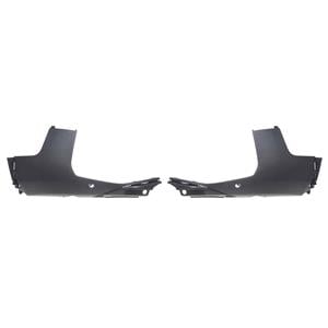 Grilles, Peugeot 5008 2016 2020 Front Lower Spoiler Set, RH & LH Supplied, With Holes For Parking Sensors, 