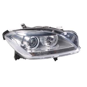 Lights, Right Headlamp (Halogen, Takes H7 / H7 Bulbs, Supplied With Bulbs & Motor, Original Equipment) for Mercedes M CLASS 2012 on, 