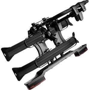 Peruzzo Atlantis Black Aluminium Tow Bar Mounted Bike Rack for 2 Bikes