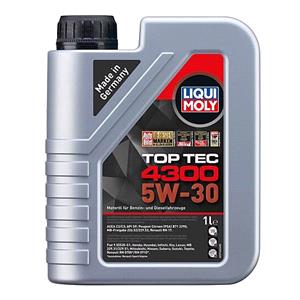 Engine Oils, Liqui Moly 5W 30 C2/C3 Top Tec 4300 Engine Oil   1 Litre, Liqui Moly