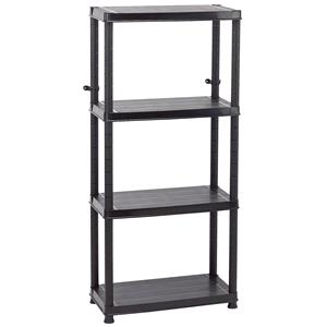 Shelving, Draper 23230 4 Tier Plastic Shelving Unit, Draper