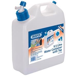 Water Carriers, Draper 23246 Water Container with Tap (9.5L), Draper