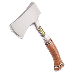 Axes, Estwing Sportsman's Axe with Leather Grip, 3 1/4"/83mm, Draper