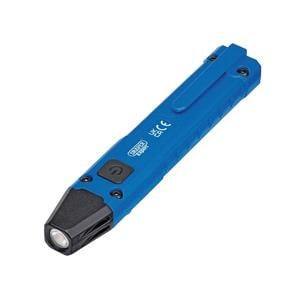 Torches, Draper Expert 23845 SMD LED Wireless/USB Rechargeable Pen Light, 5W, 250 Lumens, USB C Cable Supplied, Draper