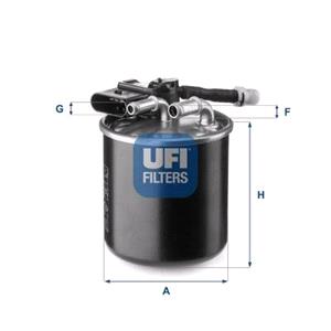 Uncategorised, UFI Diesel Filter  MERCEDES BENZ , UFI