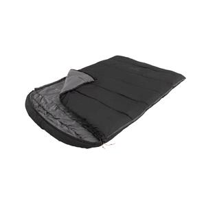 Easy Camp Raven Sleeping Bag Square Double - Black (5°C)