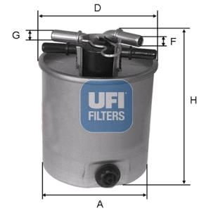 Fuel Filters, UFI Fuel Filter, UFI