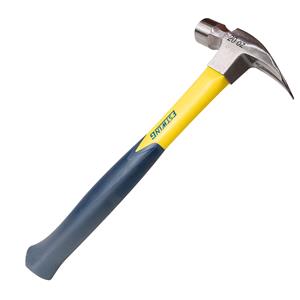 Hammers, Estwing Sure Strike Straight Claw Hammer with Fibreglass Handle, 20oz/567g, Draper