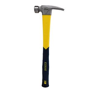 Hammers, Estwing Sure Strike Straight Claw Framing Hammer with Fibreglass Handle, 22oz/567g, Draper