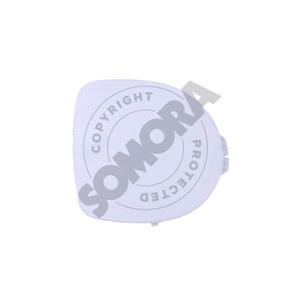Lights, Left Fog Lamp Cover (Primed, For Models Without Fog Lamps) for Renault CLIO Mk II 1998 2001, 