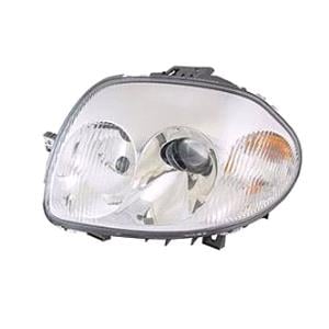 Lights, Left Headlamp (Twin Reflector, H7 & HB3 Bulb, Original Equipment) for Renault CLIO II van 2000 2001, 