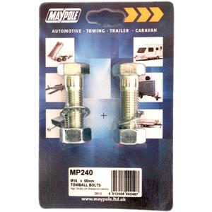 Travel and Touring, Nuts & Bolts   M16  55mm, MAYPOLE