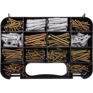 Hardware, 260PCS SCREW & PLUG SET, VOREL