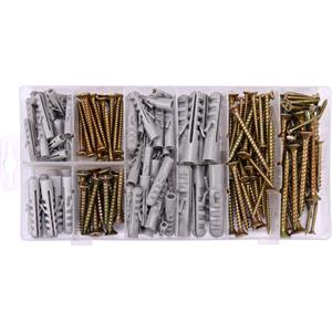 Hardware, 206PCS SCREW AND PLUG SET, VOREL