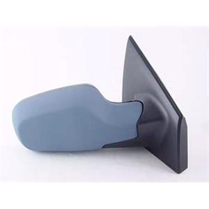 Wing Mirrors, Right Wing Mirror (electric, primed, temp. sensor) for Renault CLIO Grandtour 2008 2009, 