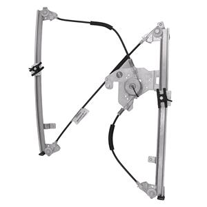 Window Regulators, Front Right Electric Window Regulator Mechanism (without motor) for RENAULT CLIO III (BR01, CR01),  2005 2012, 4 Door Models, One Touch/AntiPinch Version, holds a motor with 6 or more pins, AC Rolcar