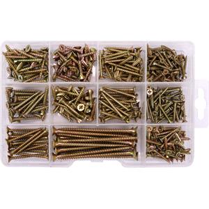 Hardware, 370PCS CHIPBOARD SCREWS, VOREL