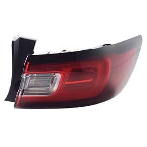 Lights, Right Rear Lamp (Outer, On Quarter Panel, LED / Halogen, Supplied With Bulbholder, Original Equipment) for Renault CLIO IV 2016 2019, 
