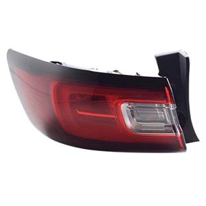 Lights, Left Rear Lamp (Outer, On Quarter Panel, LED / Halogen, Supplied With Bulbholder, Original Equipment) for Renault CLIO IV 2016 2019, 