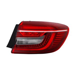 Lights, Right Rear Lamp (Outer, On Quarter Panel, LED / Halogen, Supplied Without Bulbholder) for Renault CLIO V 2019 Onwards, 
