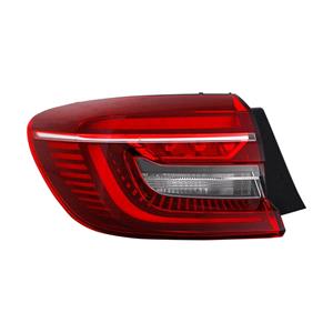 Lights, Left Rear Lamp (Outer, On Quarter Panel, LED / Halogen, Supplied Without Bulbholder) for Renault CLIO V 2019 Onwards, 