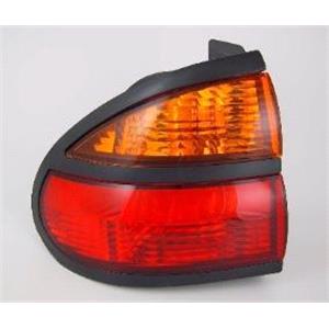 Lights, Left Rear Lamp (Hatchback, Outer, On Quarter Panel) for Renault LAGUNA 1998 2001, 