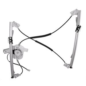 Window Regulators, Front Left Electric Window Regulator (with motor) for RENAULT LAGUNA II (BG01_), 2001 2007, 4 Door Models, WITHOUT One Touch/Antipinch, motor has 2 pins/wires, AC Rolcar