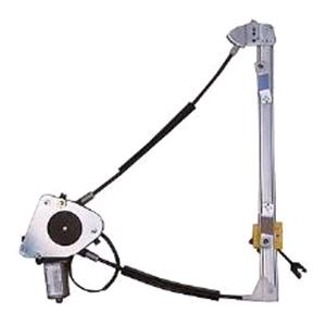 Window Regulators, Front Right Electric Window Regulator (with motor) for RENAULT MEGANE Coupe (DA0/1_), 1995 2002, 2 Door Models, WITHOUT One Touch/Antipinch, motor has 2 pins/wires, AC Rolcar