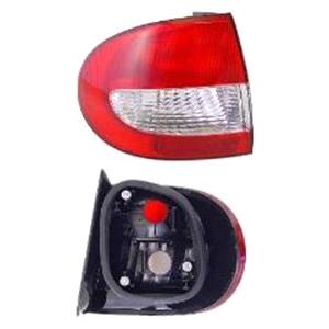Lights, Left Rear Lamp (Saloon, Outer, On Quarter Panel) for Renault MEGANE Classic 1999 2003, 