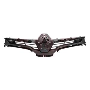 Grilles, Renault Megane 2014 2016 Front Bumper Grille, Matte Black, Supplied Without Trims, TUV Approved, 