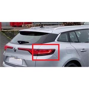 Lights, Right Rear Lamp (Outer, On Quarter Panel, LED, Estate Models Only, Original Equipment) for Renault MEGANE IV Grandtour 2020 on, 