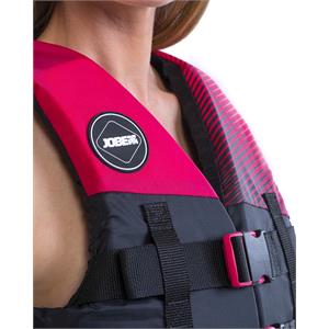 JOBE Women's 4 Buckle Vest - Hot Pink - Size XL