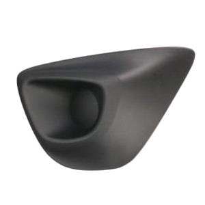 Grilles, Opel Vivaro 2014 2019 LH (Passengers Side) Front Bumper Grille, Grained, Matte Black, Without Hole For Fog Lamp, TUV Approved, 